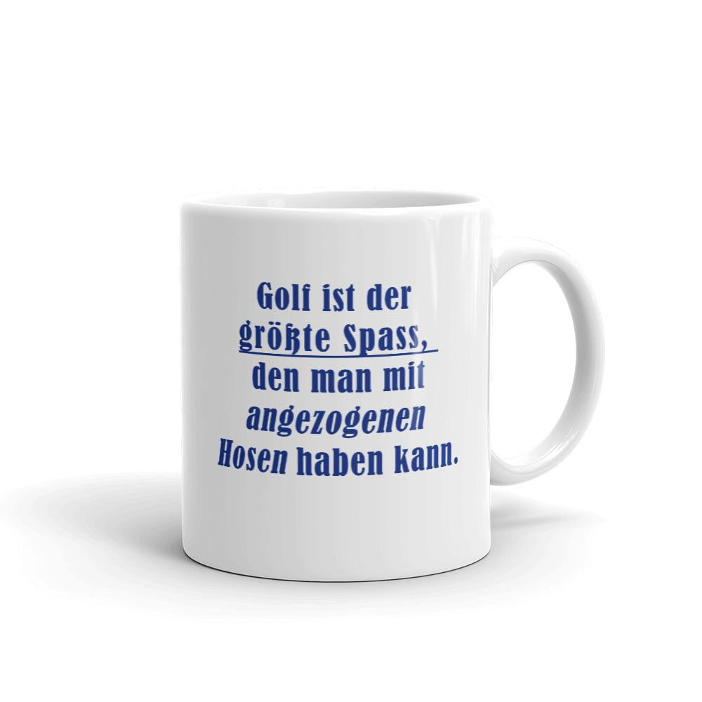 Tasse- Becher - Skulls Golf Club - Golf ist der größte Spaß... - G-O-A-L-F