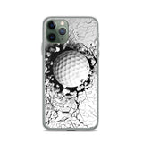 iPhone Hülle - Golfball hit - G-O-A-L-F