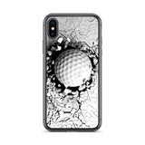 iPhone Hülle - Golfball hit - G-O-A-L-F