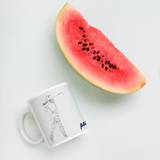 Tasse - Becher - Golfer beim Abschlag - passion - G-O-A-L-F