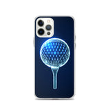 iPhone Hülle - leuchtender Golfball - Schutz vor Kratzern und Stürzen - mit weichen Kunststoffkanten