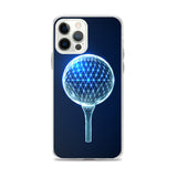 iPhone Hülle - leuchtender Golfball - Schutz vor Kratzern und Stürzen - mit weichen Kunststoffkanten