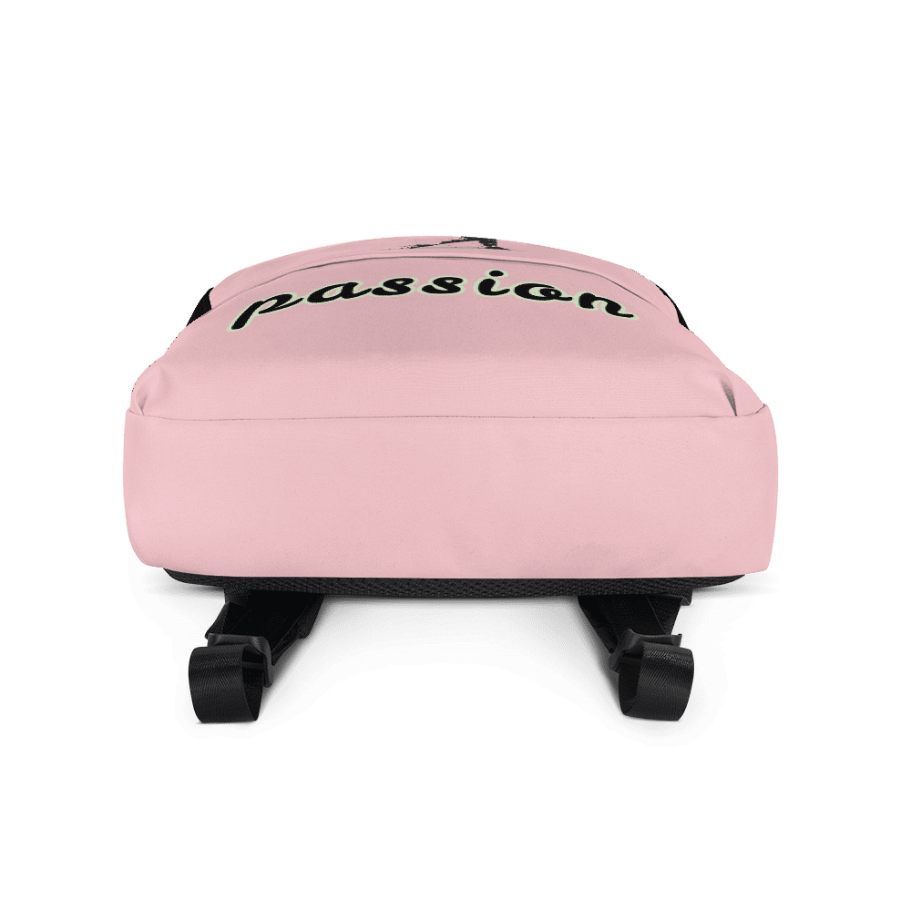 Rucksack - Golf "passion" (pink/schwarz) - G-O-A-L-F
