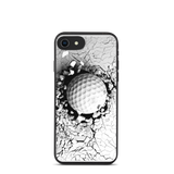 iPhone Hülle - Golball hit (biologisch abbaubar)