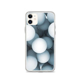 iPhone Hülle - Golfball - Schutz vor Kratzern und Stürzen - mit weichen Kunststoffkanten - G-O-A-L-F