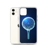 iPhone Hülle - leuchtender Golfball - Schutz vor Kratzern und Stürzen - mit weichen Kunststoffkanten