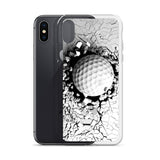 iPhone Hülle - Golfball hit - G-O-A-L-F