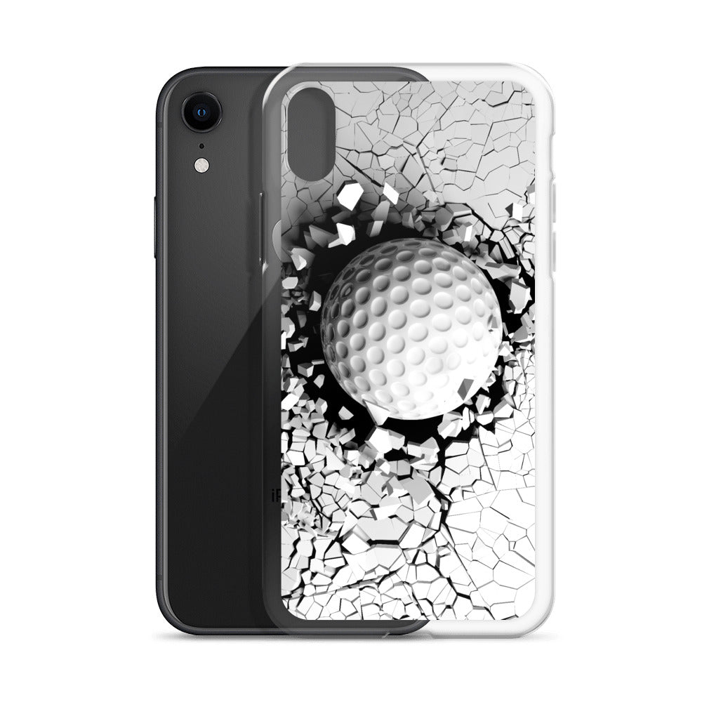 iPhone Hülle - Golfball hit - G-O-A-L-F