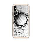 iPhone Hülle - Golfball hit - G-O-A-L-F