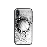 iPhone Hülle - Golball hit (biologisch abbaubar)