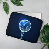 Laptophülle - beautiful golfball - G-O-A-L-F