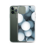 iPhone Hülle - Golfball - Schutz vor Kratzern und Stürzen - mit weichen Kunststoffkanten - G-O-A-L-F