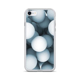 iPhone Hülle - Golfball - Schutz vor Kratzern und Stürzen - mit weichen Kunststoffkanten - G-O-A-L-F