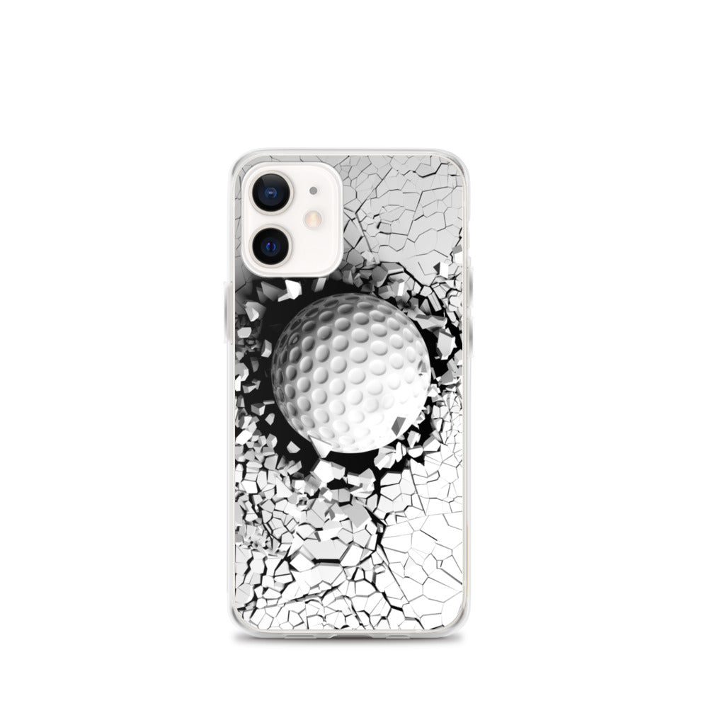 iPhone Hülle Golfball – Transparente Golfer-Schutzhülle