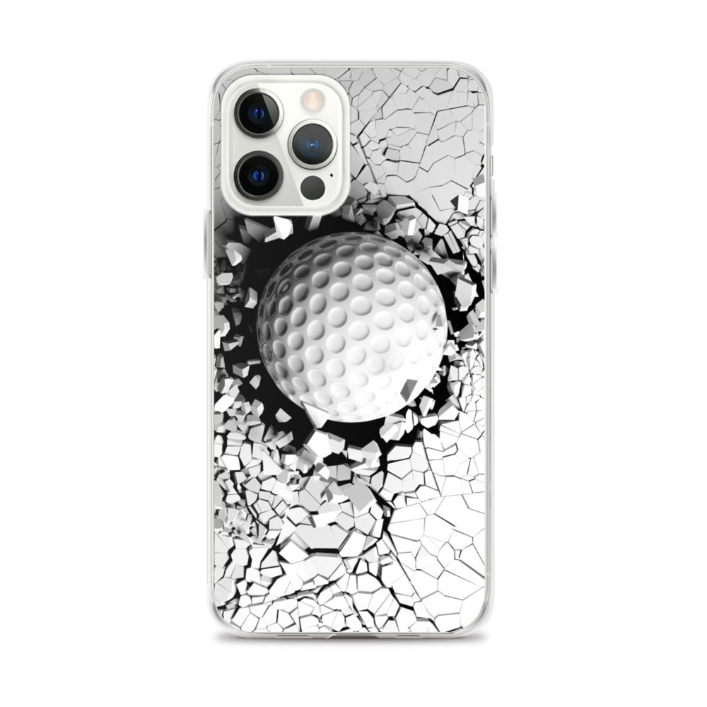 iPhone Hülle Golfball – Transparente Golfer-Schutzhülle