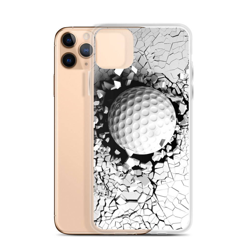 iPhone Hülle - Golfball hit - G-O-A-L-F
