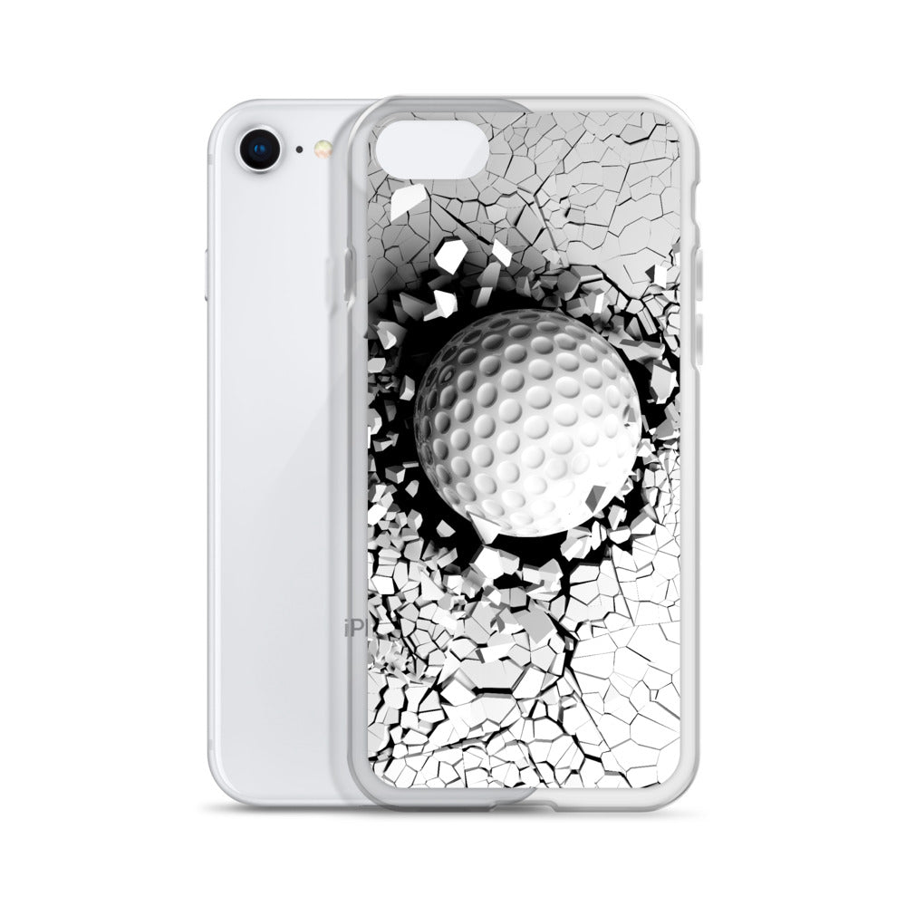 iPhone Hülle - Golfball hit - G-O-A-L-F