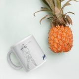 Tasse - Becher - Golfer beim Abschlag - passion - G-O-A-L-F