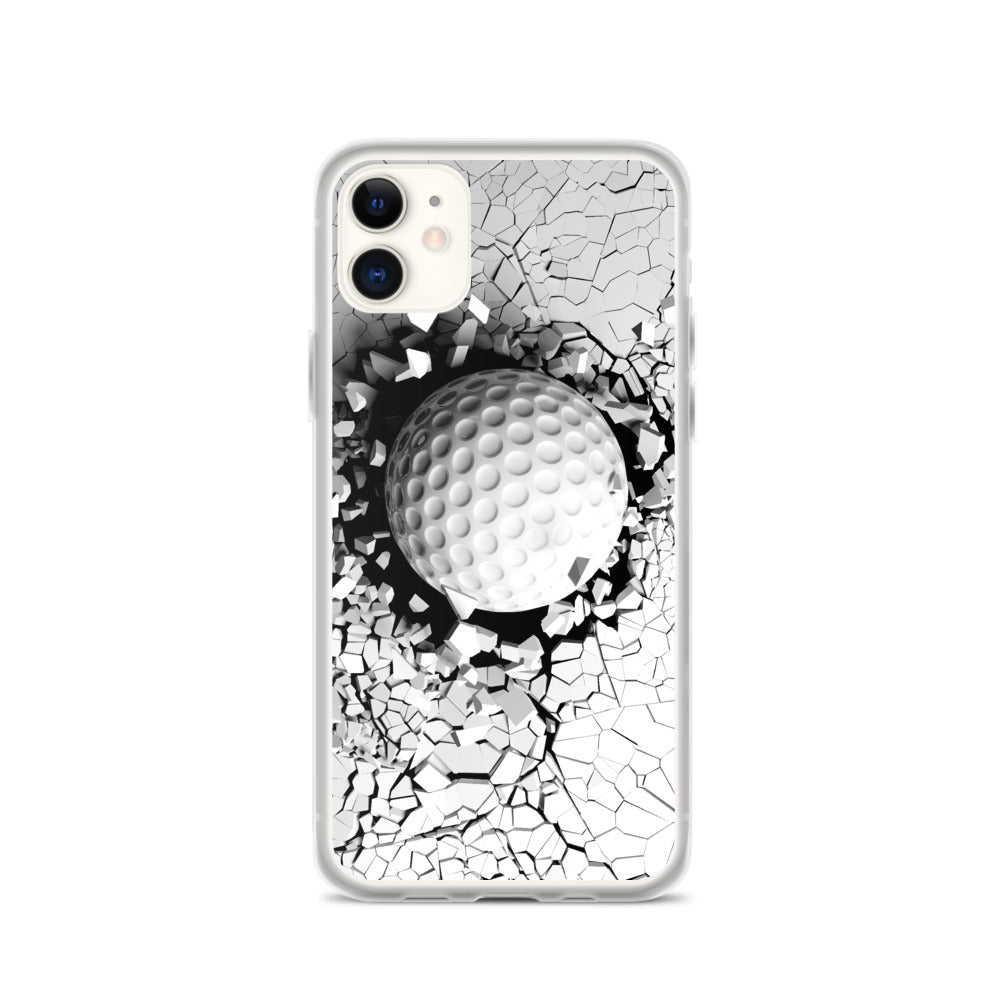 iPhone Hülle Golfball – Transparente Golfer-Schutzhülle Zweitbild