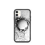 iPhone Hülle - Golball hit (biologisch abbaubar)