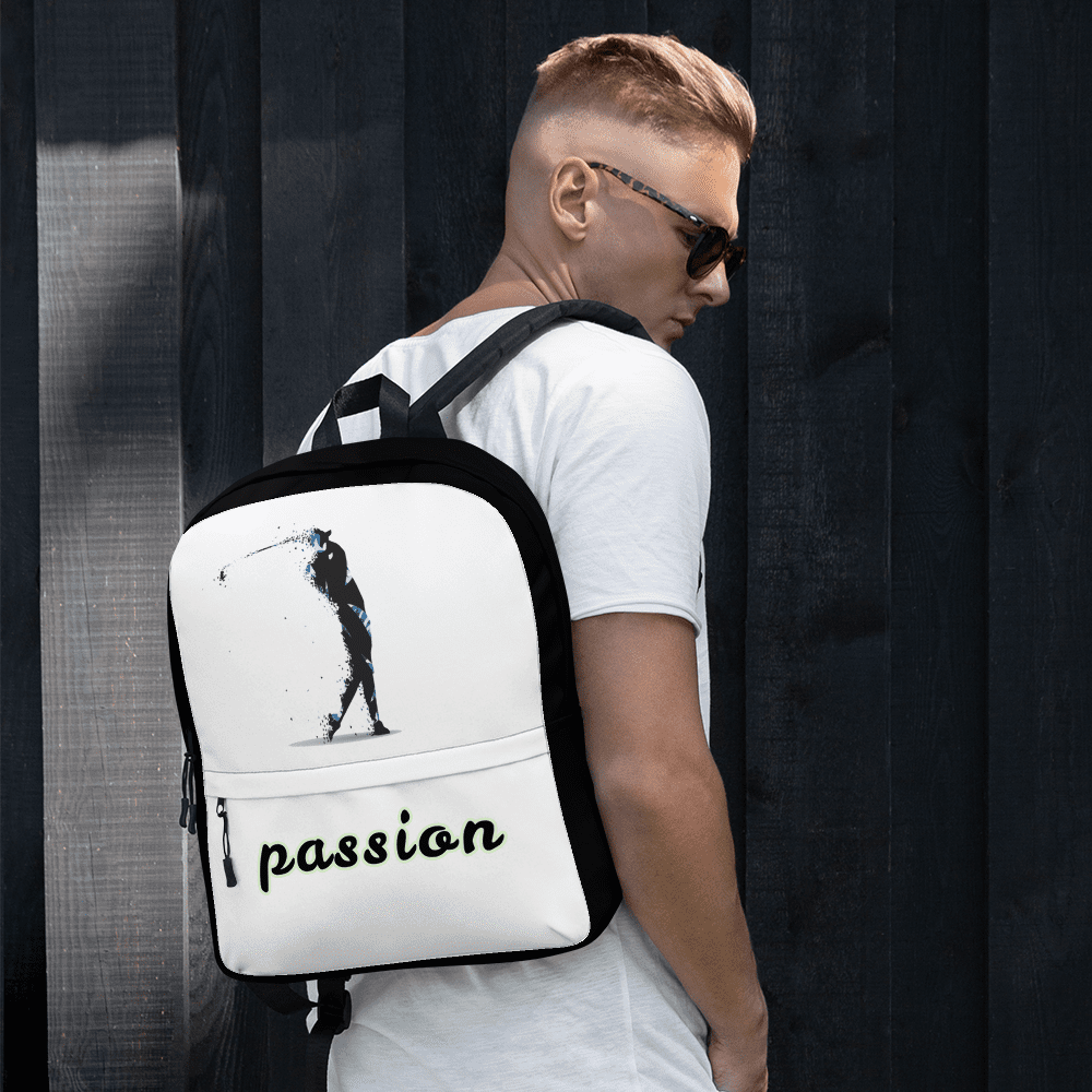 Rucksack - Golf "passion" (beige/schwarz) Zweitbild