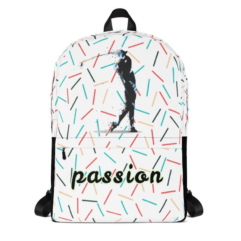 Rucksack - Golf "passion" (sprinkles) - G-O-A-L-F Hauptbild
