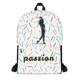 Rucksack - Golf "passion" (sprinkles) - G-O-A-L-F