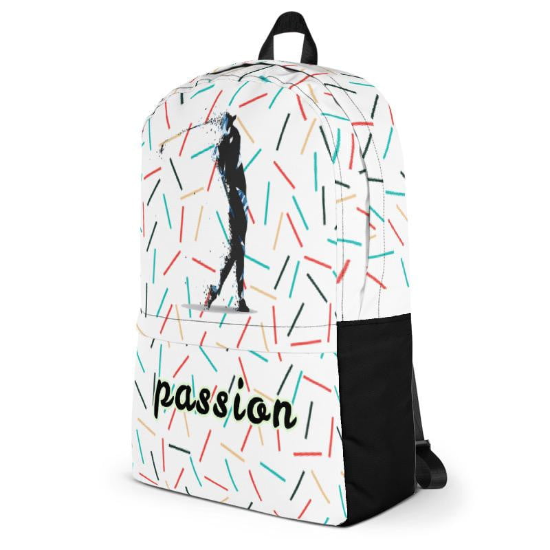 Rucksack - Golf "passion" (sprinkles) - G-O-A-L-F