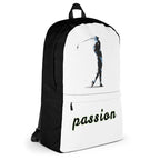 Rucksack - Golf "passion" (beige/schwarz) - G-O-A-L-F