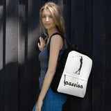 Rucksack - Golf "passion" (beige/schwarz) - G-O-A-L-F