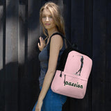 Rucksack - Golf "passion" (pink/schwarz) - G-O-A-L-F