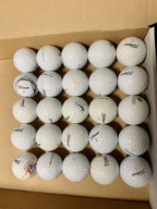 Golfball Titleist second life - Farbe weiß - verschiedene Typen (25 Stück) - G-O-A-L-F